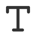 Type SVG Icon